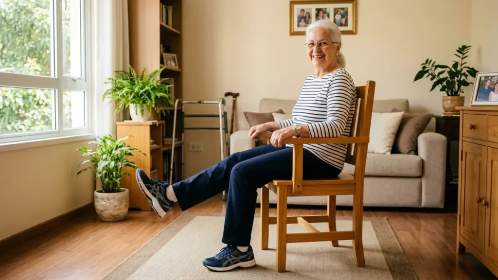 Ejercicios matutinos para fortalecer las rodillas después de los 60 años, según un fisioterapeuta