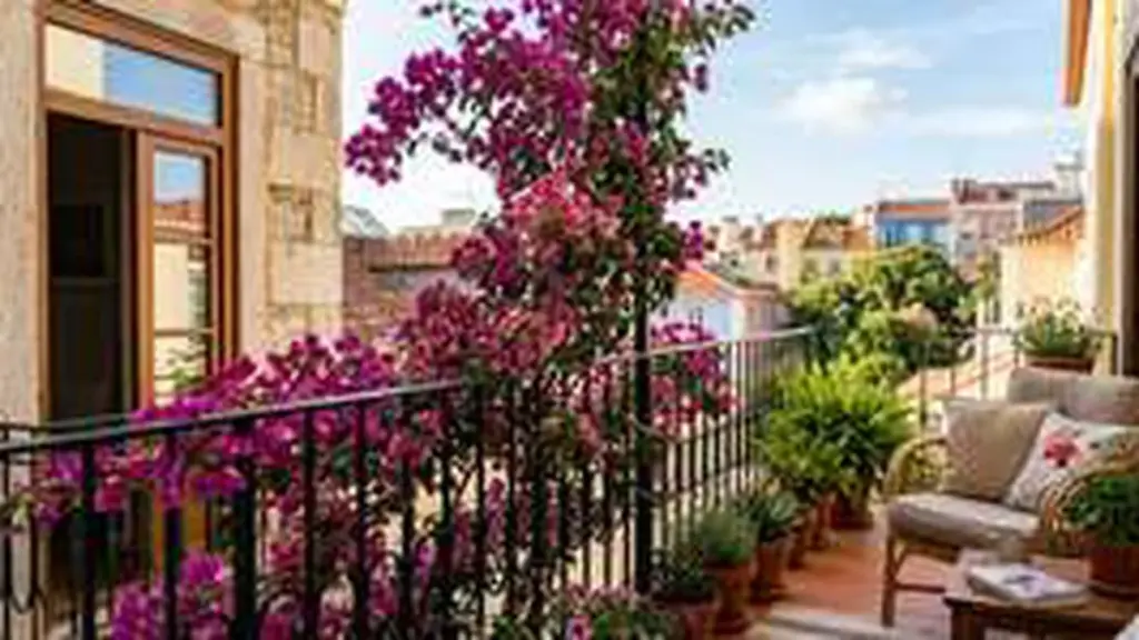 Las mejores plantas trepadoras para balcón de apartamento, infinitamente verde y bonita