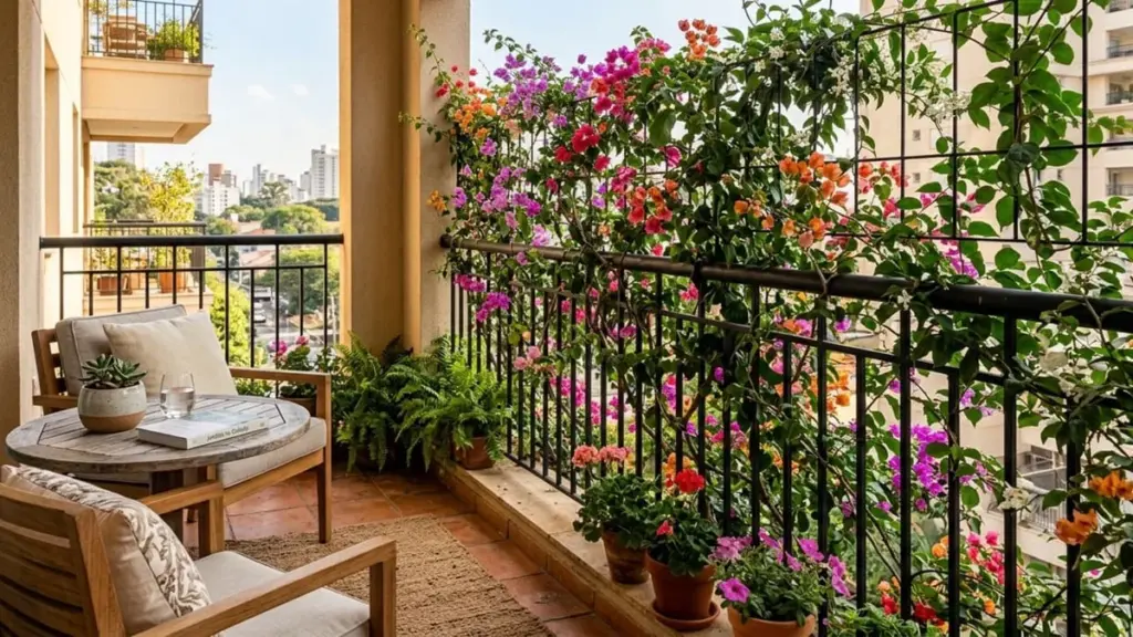 Las mejores plantas trepadoras para balcón de apartamento infinitamente verde y bonito